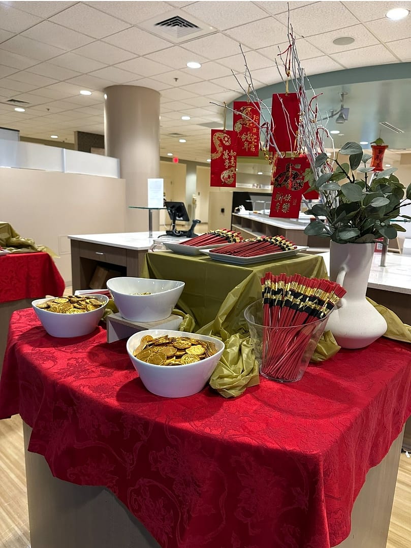 Chinese New Year Celebration by Mellow Events, side table setting